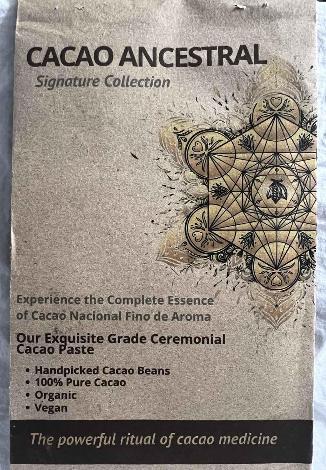 Cacao Ancestral Signature Collection ceremonial cacao paste